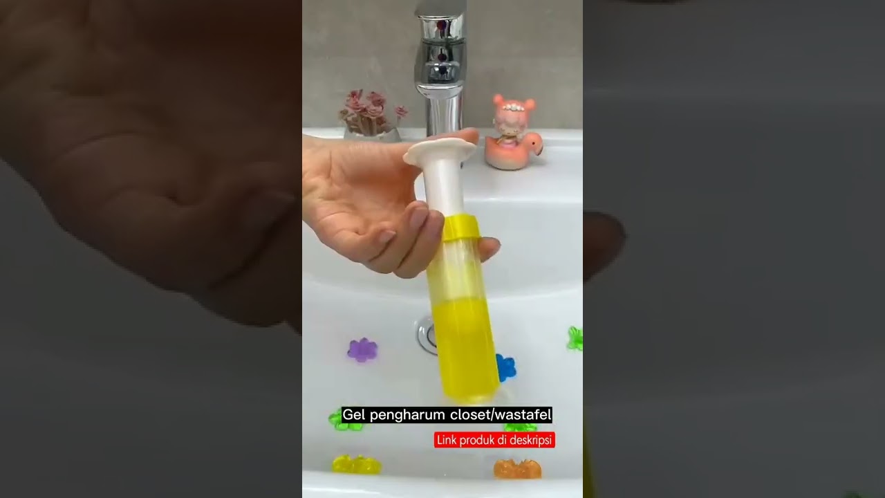 Gel pengharum closet/wastafel-
