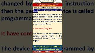 01MP3   Microprocessor and Microcontroller   What is programmable peripheral device