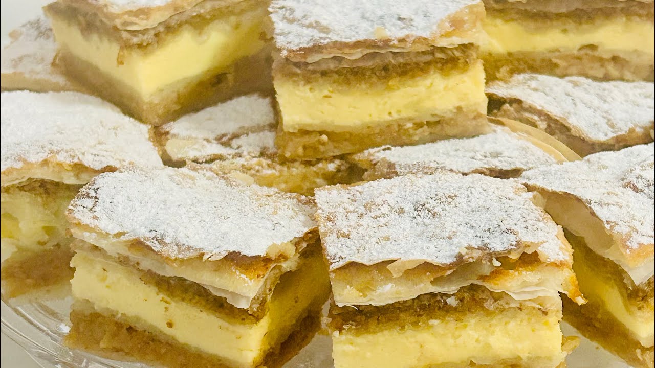 Kremasta pita sa jabukama,orasima i kremom od vanilije.🥰Oduševit će vas!😋👌