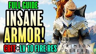 How to get THE BEST ARMOR in Crimson Desert for High DPS Builds