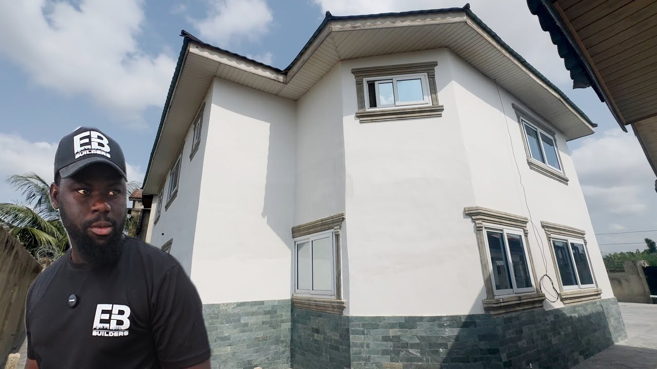 Сделайте это перед покраской || Мы сэкономили много денег — строим в Гане 🇬🇭