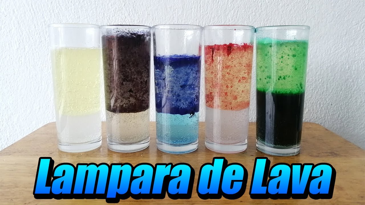 Lampada De Lava Experimento Explicação