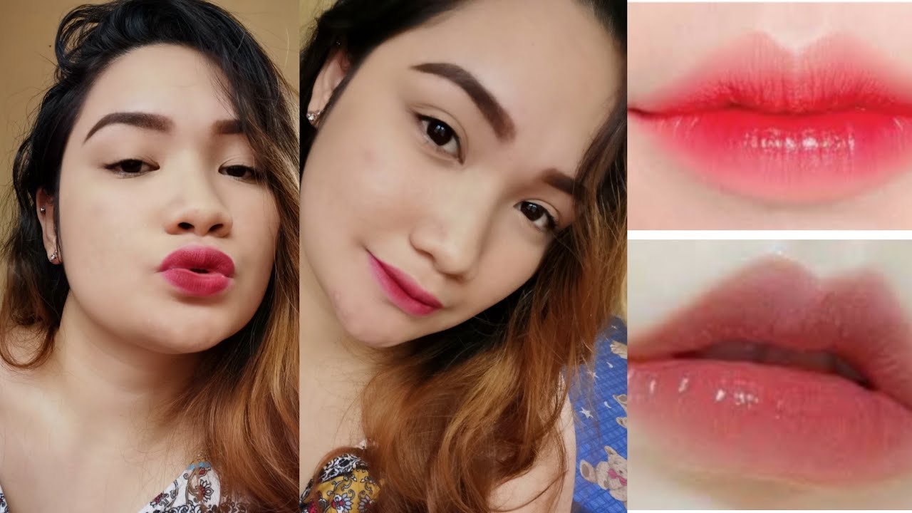 How to achieved KOREAN GRADIENT LIPS (easy steps) 💋 YouTube