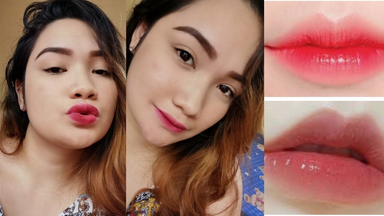 How to achieved KOREAN GRADIENT LIPS (easy steps) 💋 - YouTube