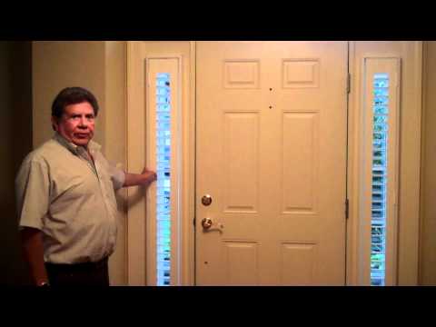 Side lite Shutters by Professional Window Treatments of Northern VA and Tampa, Florida