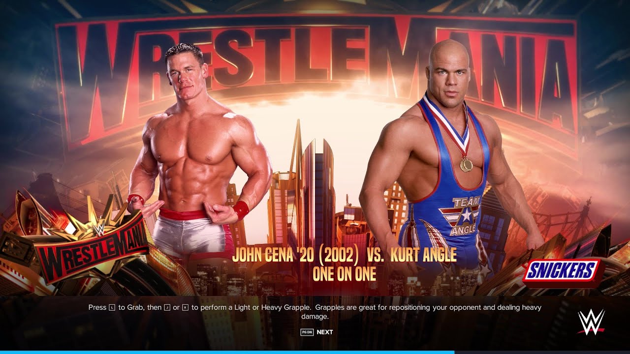 WRESTLEMANIA 35 - A proper KURT ANGLE retirement match vs JOHN CENA