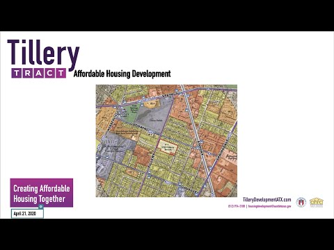 Tillery St Affordable Housing Development April Online Meeting