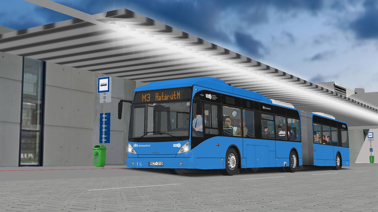 OMSI 2 - Délpest 5.2 | M3 Metrópótló | VanHool NewAG300 (RCT-310)