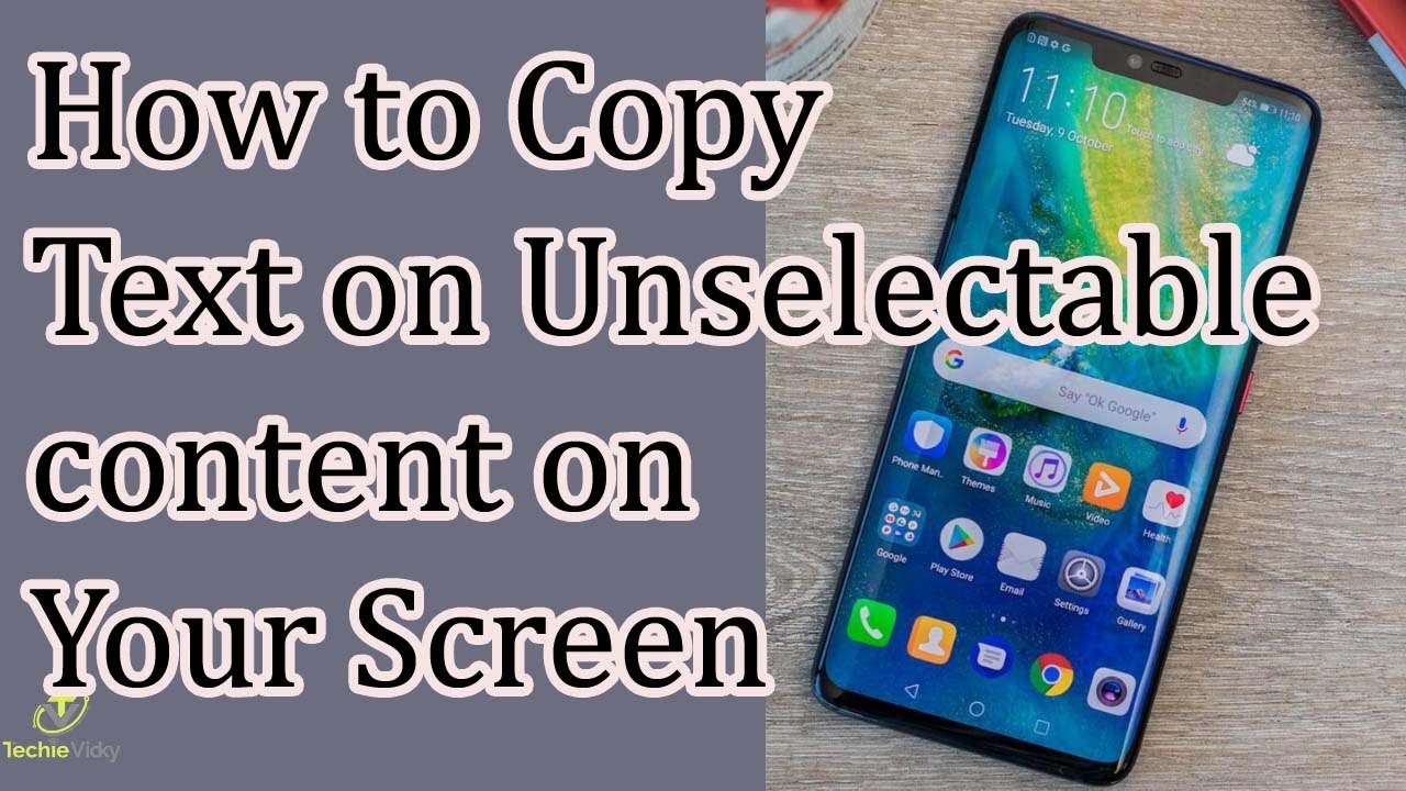 How to Copy Unselectable Text on Your Screen | copy any text on mobile screen | copy text anywhere
