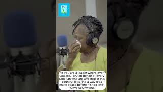 Onyeka Onwenu plea to Nigeria leaders                  #nigeria #music #entertainment #onyekaonewnu