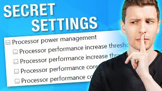 legitimately hidden performance settings in windows (even experts don't know)