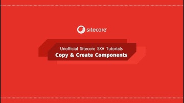 Clone an existing SXA component to create a brand new component