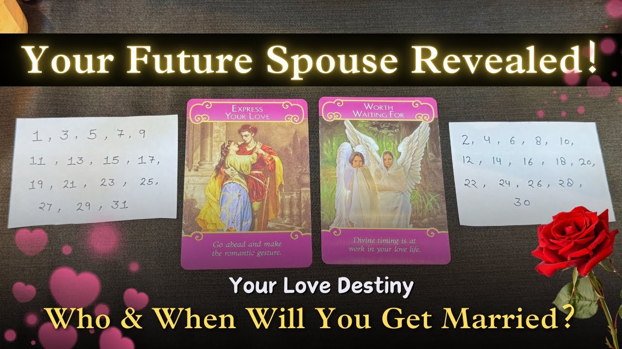 💍 Who Will You Marry & When? 🔮 Future Spouse Traits + Wedding Timeline | Pick a Card Tarot Reading