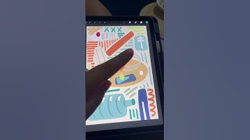 This is how my brain works ✨#art #artist #abstractart #procreate #ipad #adhd