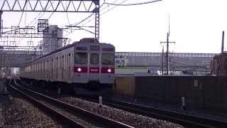 【東急】 8500系 8636F @新田 (東武伊勢崎線)