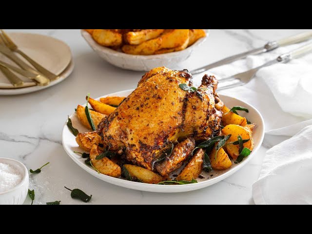 Instant Vortex Whole Rotisserie Chicken {How To} - Meal Plan Addict