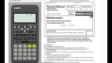 Edexcel IAL P4 WMA14 June 2021 Paper full discussion (Y12 Core Maths)