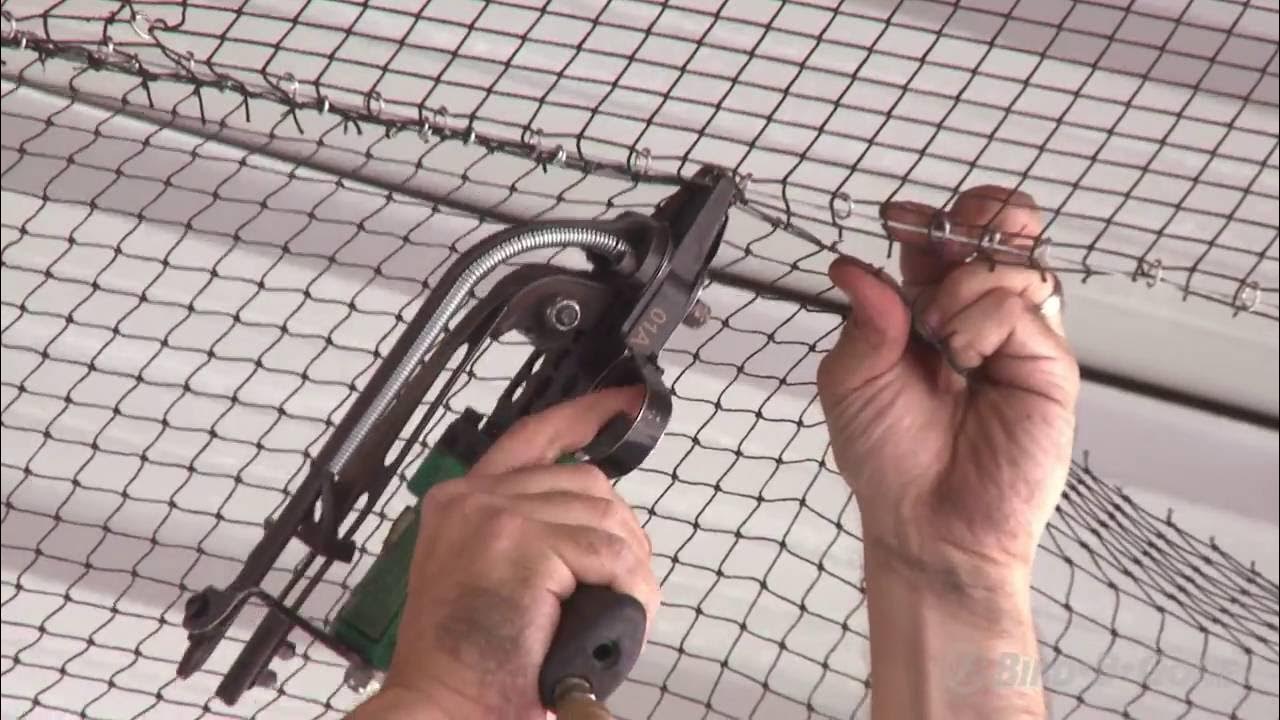 How to Install Heavy Duty Bird Netting [A Step-by-Step Tutorial]  Professional Bird Net Installation 