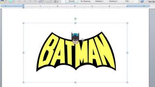 Reversing Images and Text in Microsoft Word
