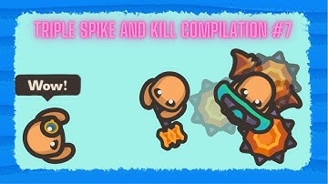Taming io - Triple Spike and Kill Compilation #7