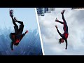 Miles morales stunts in public spiderman