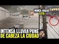 Caos en la ciudad por una lluvia de 30 minutos