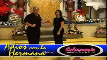 Salsa Dance Steps For Beginners- Adios con La Hermana