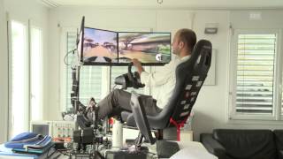 Reaction to the 6DOF motion... (Fabian's platform)