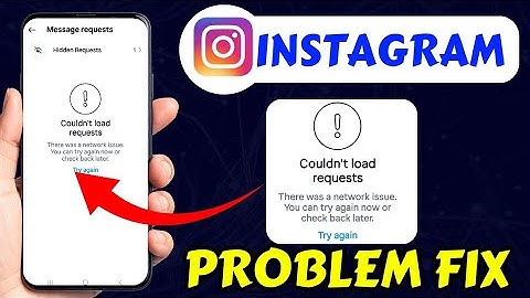 Instagram Message Couldn