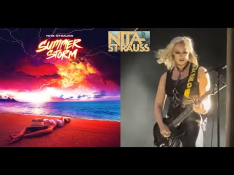 Nita Strauss (ex-Alice Cooper/Demi Lovato) to drop new song Summer Storm - teaser posted!