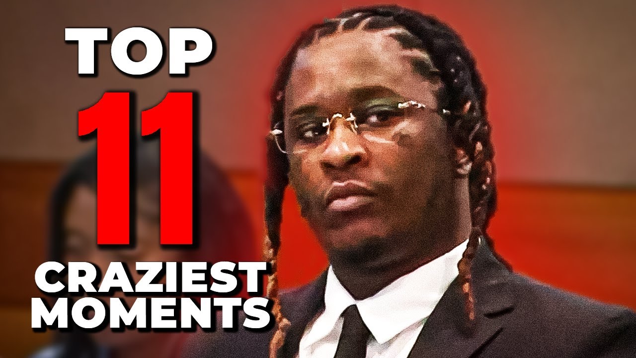 CRAZIEST Moments at YOUNG THUG's Trial