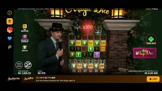 Adventures beyond in wonderland big win magic dice screenshot 1