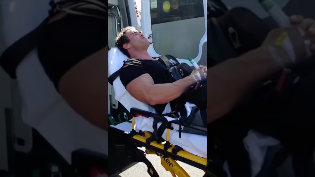 Кэлум фон Могер после несчастного случая на скале… Смотрите UNBROKEN на Patreon.com/GenerationIron