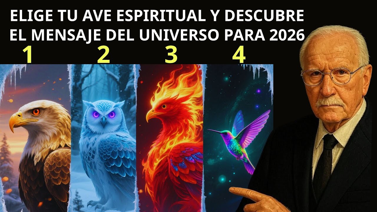 Elige tu Ave Espiritual y descubre el Mensaje del Universo para 2026 Jung