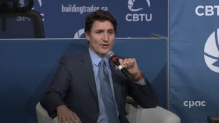 PM Trudeau speaks at building trades union conference - April 29, 2024