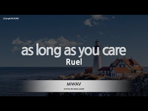 Ruel-as long as you <strong>care</strong> (<strong>Melody</strong>) [ZZang KARAOKE]