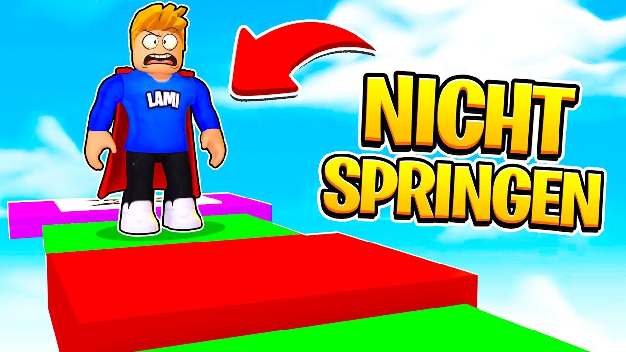 Roblox Obby, ABER ich KANN NICHT SPRINGEN! (schwer)