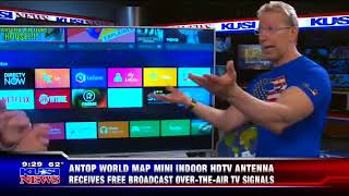 ANTOP Antenna Inc AT-132 AT-132 Paper Thin Indoor TV Antenna, White ANTOP Antenna Included in Father's Day Gift Idea's Segment