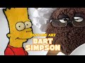 Pancake art Challenge - Bart Simpson Pancake Art | How to make colored pancake art