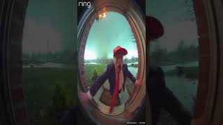 Trump Gets Swept Up by a Tornado 🌪️🤣 | AI Parody Short