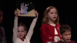 There was a little Baby --  excerpt from the Kindergarten Christmas program