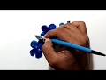#Art73 | Easy watercolor painting ideas for beginners step by step | Step by step flower painting