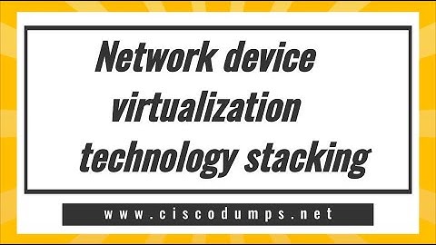 【ThinkMo】 Network device virtualization technology - stacking#cisco  #ccna  #ccnp  #ccie #network