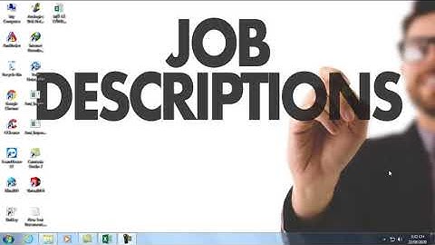 Mô tả công việc