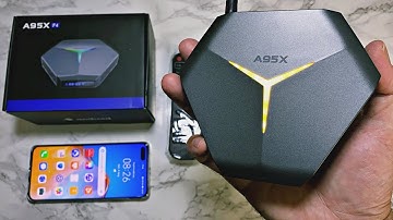 A95X F4 - Volledige Android 10 TV-box + HUAWEI mobiele services UPDATE!