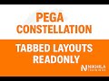 Pega Constellation: Tabbed Layouts |  whats app 8019256326.