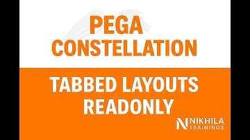 Pega Constellation: Tabbed Layouts |  whats app 8019256326