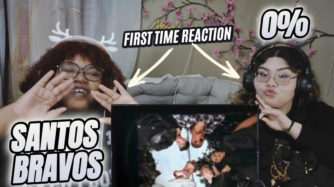 FIRST TIME REACTING to SANTOS BRAVOS ‘0%’ Debut Visualizer Reaction
