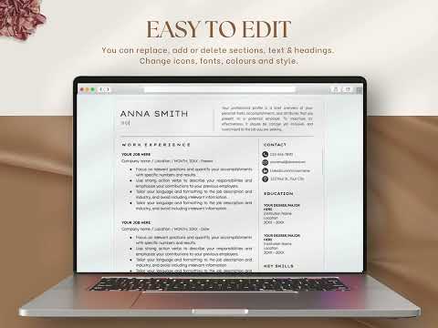 Resume Template with Cover Letter, a Resume Template by OkiDocs Resume Templates (Thumbnail 2 of 11)