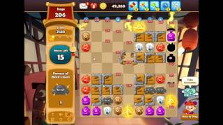 Monster Busters link flash level 206 NO BOOSTERS 3 Stars